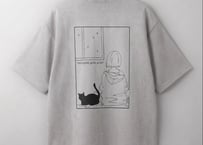 【全3色】TASOGAREスウェード半袖Tシャツ（窓）63700707