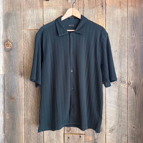 メッシュシャツ ワイドシルエット 透け感ショートシャツ 441054