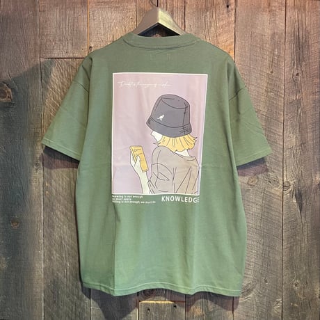 KANGOL コットン イラストTシャツ（A柄） ユニセックス VAKG24150G