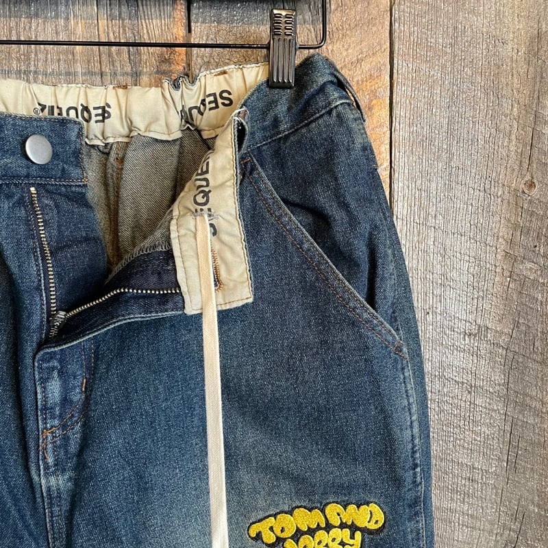 全3色】トムジェリデニムパンツ 24170900 | VARG Giraffe larch