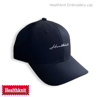 【全3色】ヘルスニット刺繍CAP　  291-4074