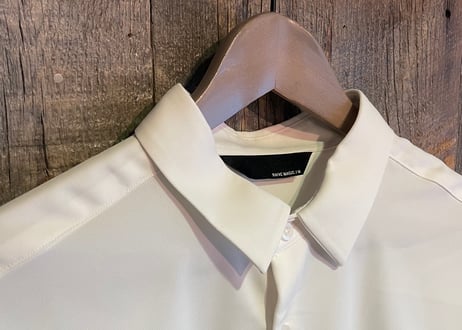 【全4色】ナチュラルストレッチ半袖エステルシャツ　　24217