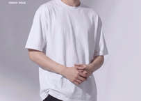 【全2色】エクストラタッチムジ半袖Tシャツ　235585