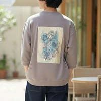 接触冷感Tシャツ メンズ 半袖 花柄 フラワー ポンチ素材 53700710