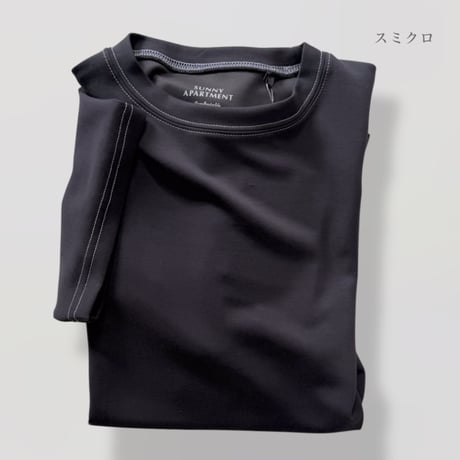 【全3色】ソフトダンボール配色ステッチTシャツ　12629040