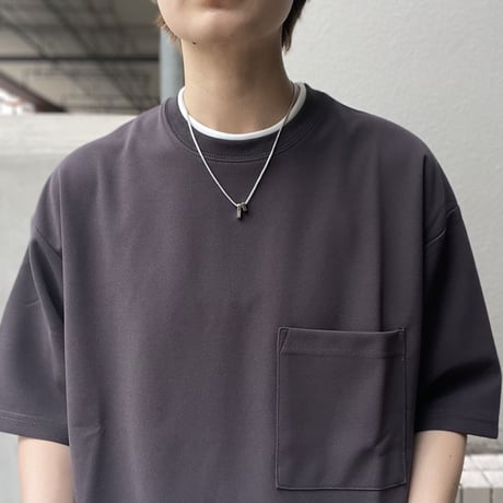 チェーンネックレス プチダブルプレート メンズ アクセサリー NL9792-18-02