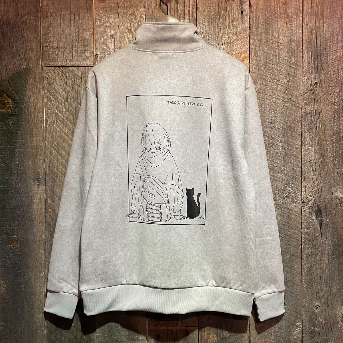 全3色】 TASOGAREフェイクスウェードハーフZIPプルオーバー 42700716 |