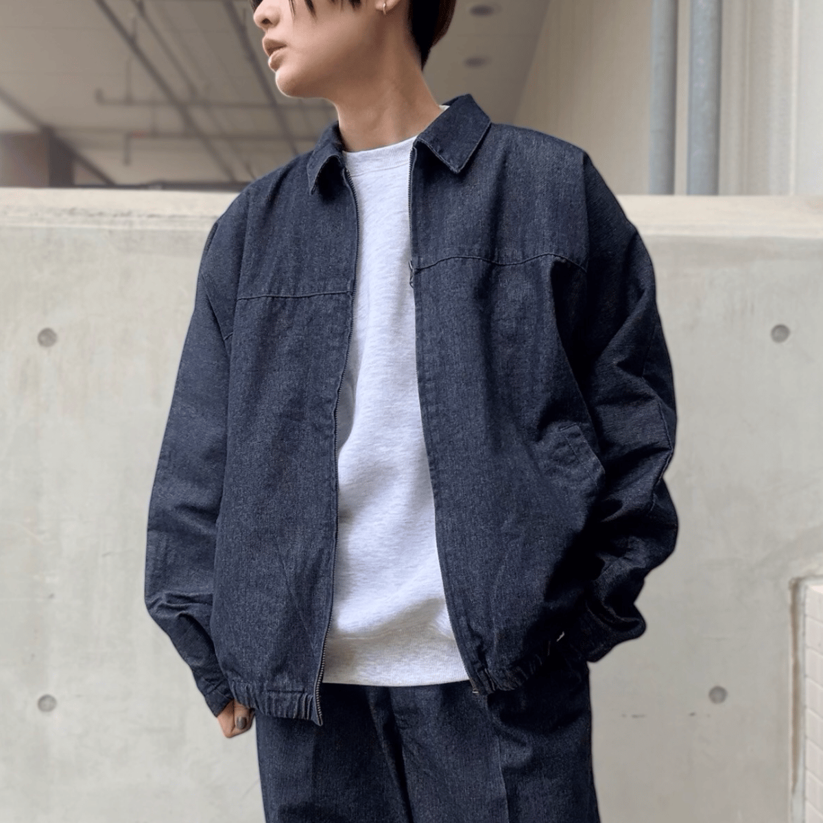 Drawer ドルマンスリーブ ジャケット 36サイズ trim_fce_item6690afb1739f7.jpg