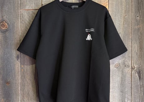 【全3色】ゴースト刺繍ポンチ半袖Tシャツ　235582