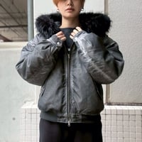 全2色】 ベルベットMA-1ブルゾン 253-1897 | VARG Giraffe l