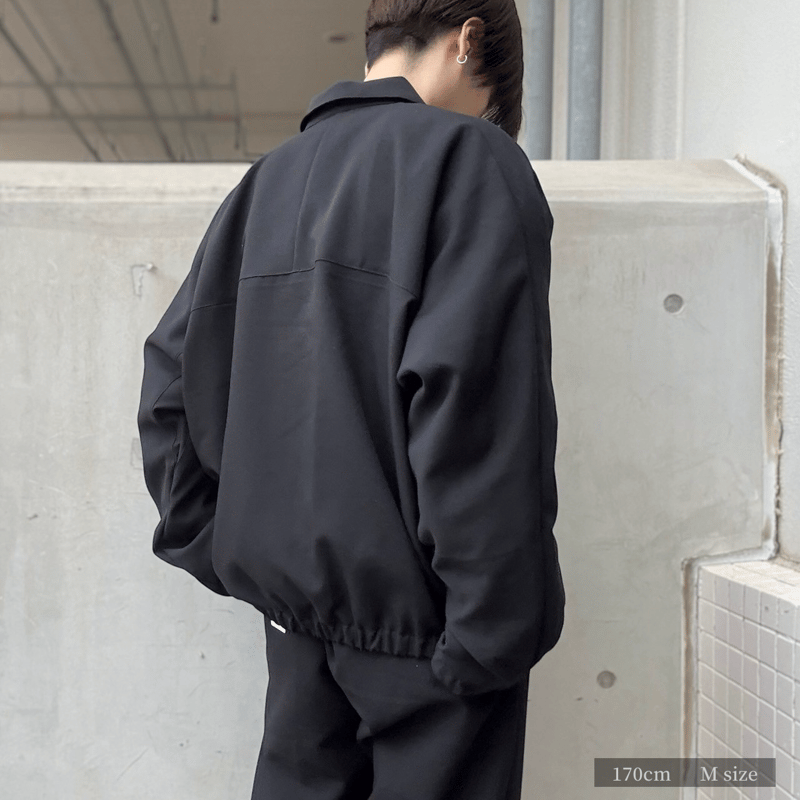Drawer ドルマンスリーブ ジャケット 36サイズ サイズ 〕 アセテートリネンタッサー ドルマンスリーブ シャツ