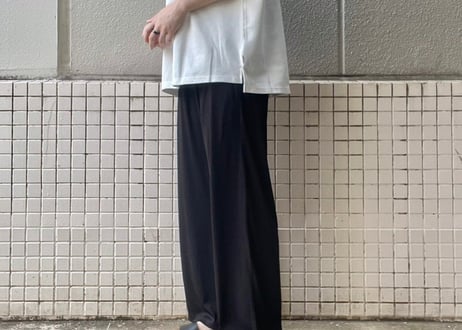 【全3色】楊柳リラックスワイドパンツ　RV8910