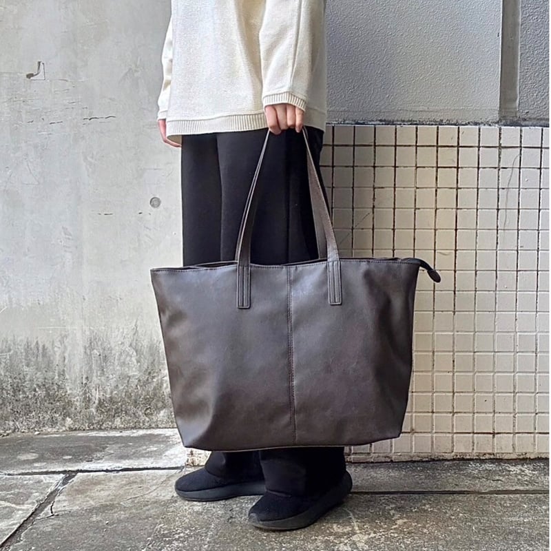 全3色】大容量PUトートBAG CMK20-0729 | VARG Giraffe