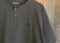 【全3色】ピグメントヘンリー半袖Tシャツ   N26-434-28G