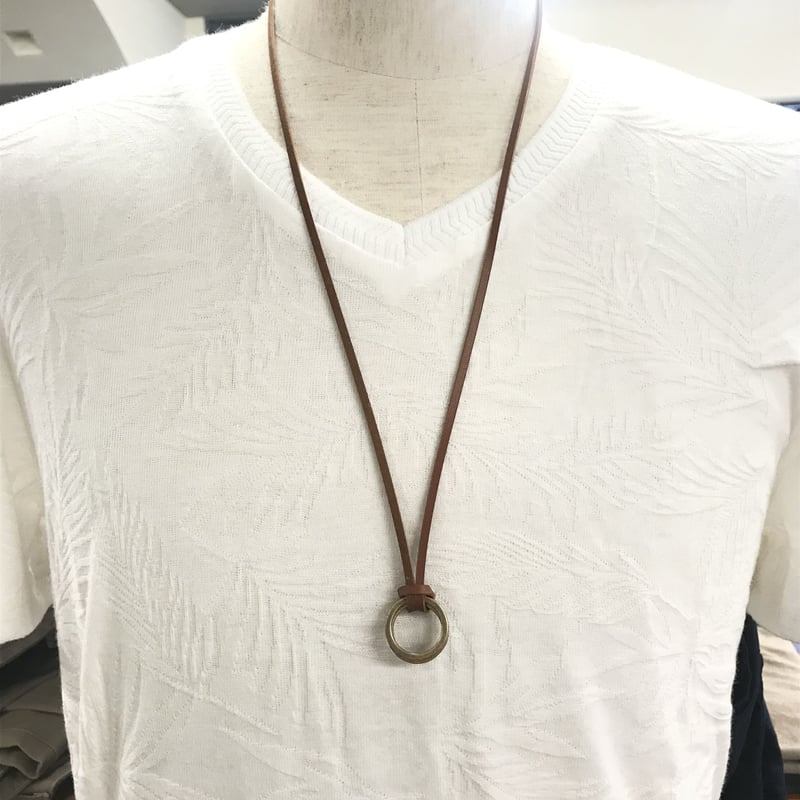 革紐ネックレス REBEL② 31−N26 | VARG Giraffe larch