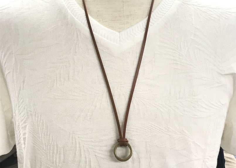 革紐ネックレス REBEL② 31−N26 | VARG Giraffe larch