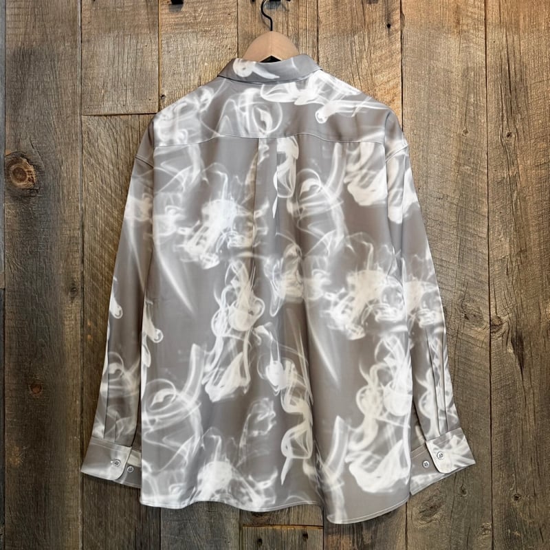 全2色】 総柄長袖シャツ（スモーク） NM26AW06 | VARG Giraffe l