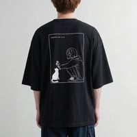 【全3色】TASOGAREポンチ半袖Tシャツ（ネコ花）63700705