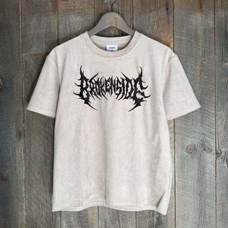 【全3色】フェイクスウェード刺繍半袖Tシャツ　　F0612-201