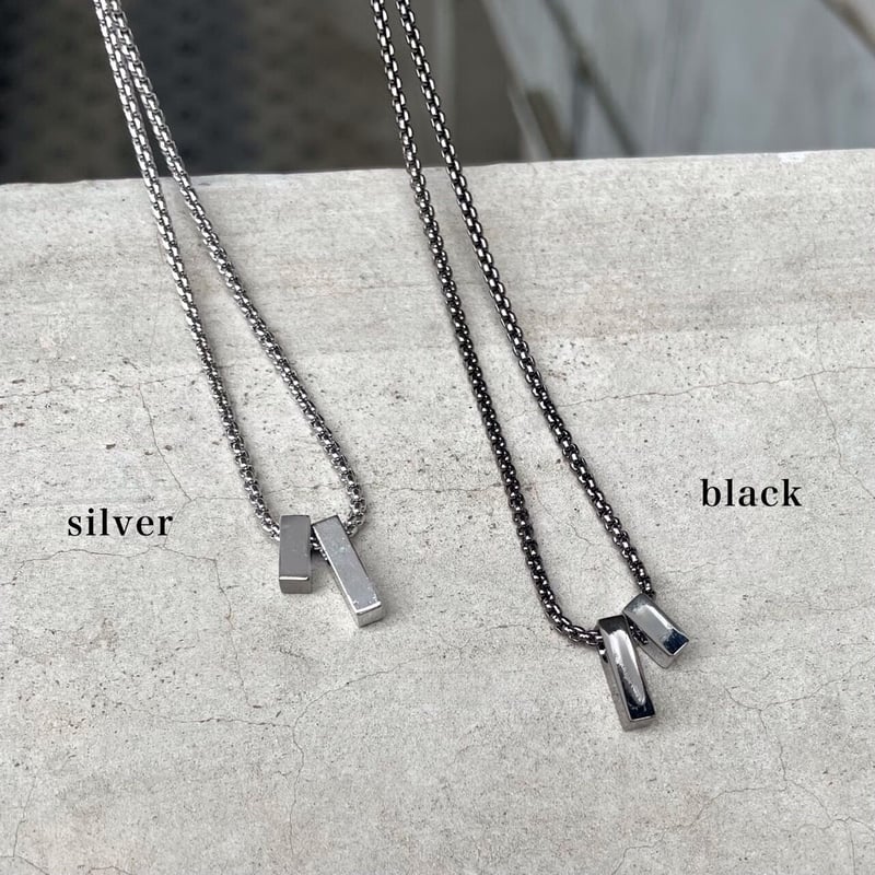 チェーンネックレス プチダブルプレート 31-N19 | VARG Giraffe larch