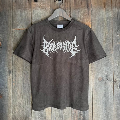 【全3色】フェイクスウェード刺繍半袖Tシャツ　　F0612-201