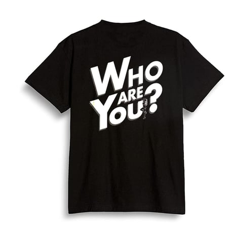 芳野藤丸50周年記念"Who Are You?" Tシャツ(50周年記念ポストカードサイン入りプレゼント)