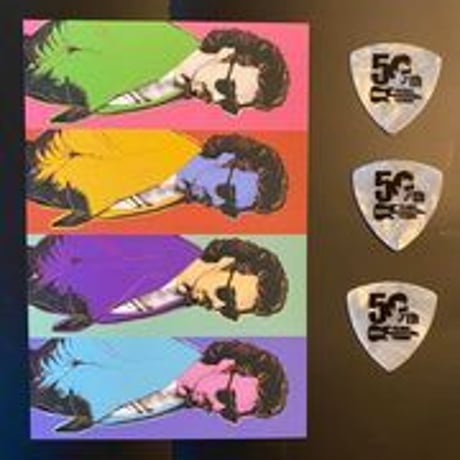 芳野藤丸50周年記念　ギターピック　MD Quest guitar ver