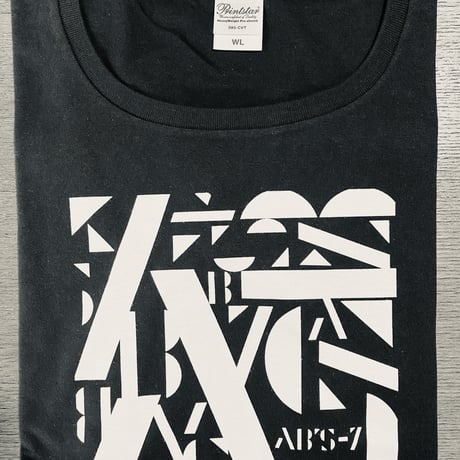 AB'S-7 オリジナルTシャツ　黒