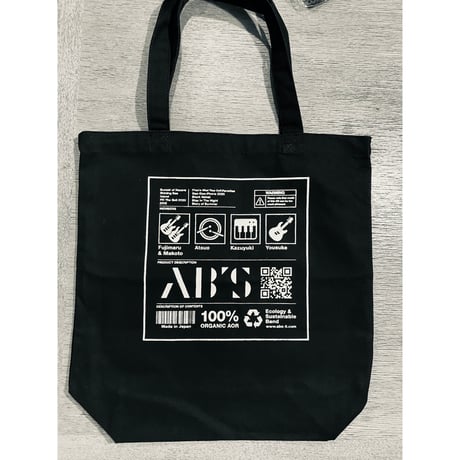 AB'S-7 オリジナルエコバック　黒