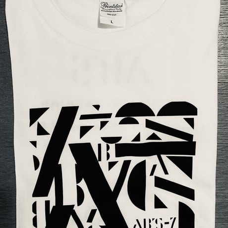 AB'S-7 オリジナルTシャツ　白