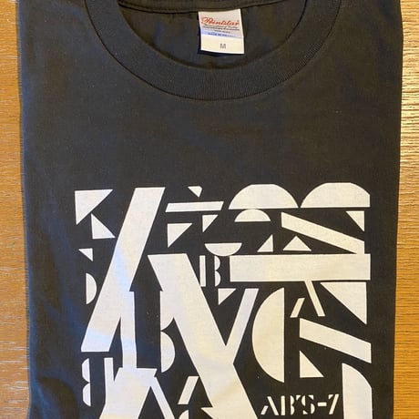 AB'S-7 オリジナルTシャツ　黒