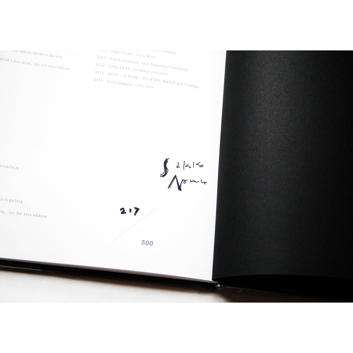 野村佐紀子　「/sex」 エディションナンバー付、サイン本、フライヤー 野村佐紀子「snow/sex」 エディションナンバー付、サイン本、フライヤー