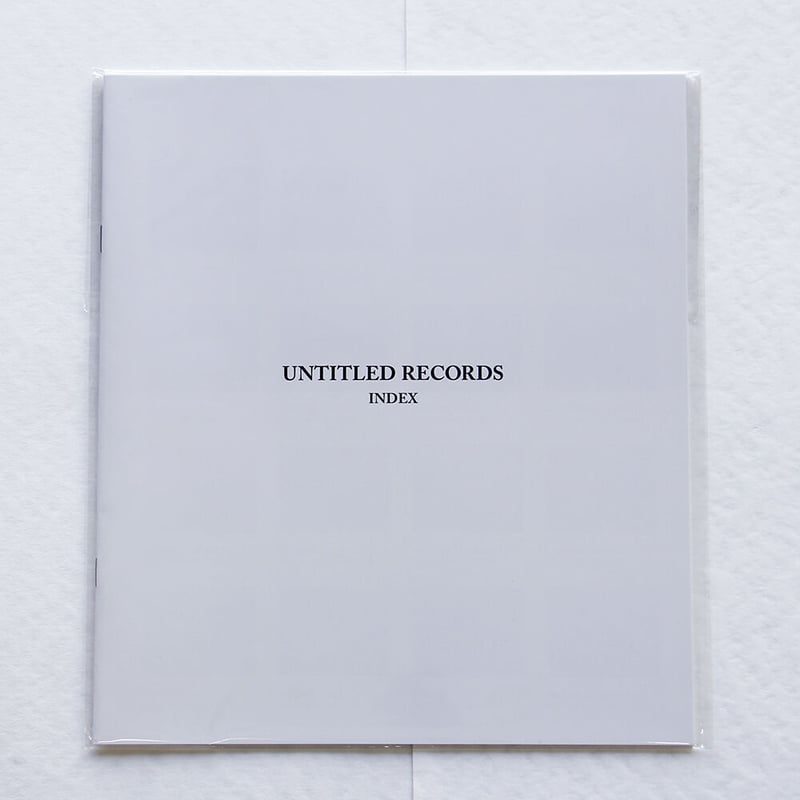 北島敬三『UNTITLED RECORDS vol. 1‑20＋INDEX』 | Fugens