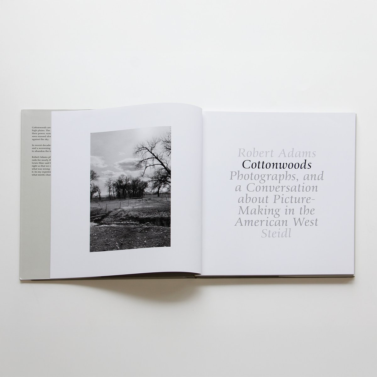 Robert Adams『Cottonwoods』 | Fugensha STORE