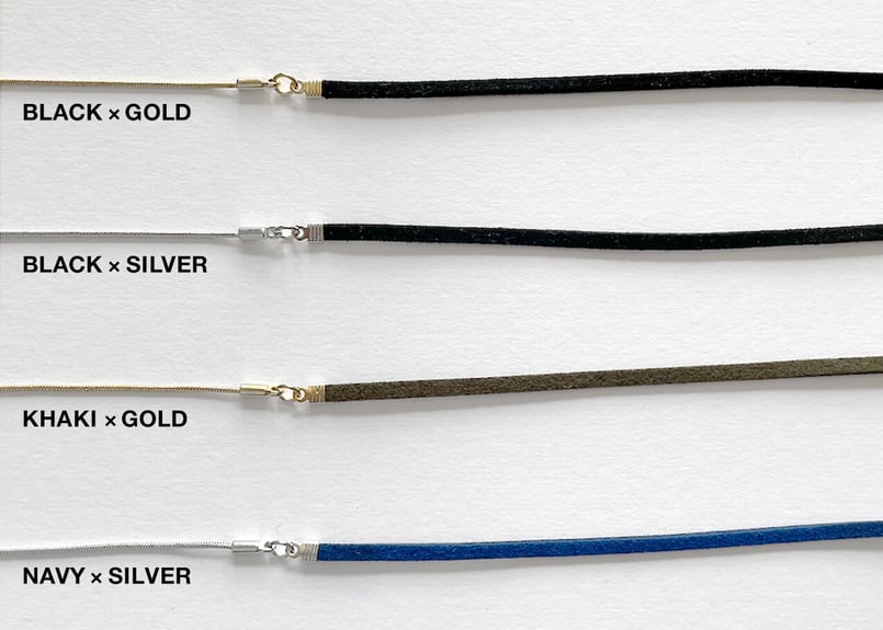 アパルトモン　メガネチェーン メガネ＆マルチチェーン / Aa-007/スエード | After all you'll ch