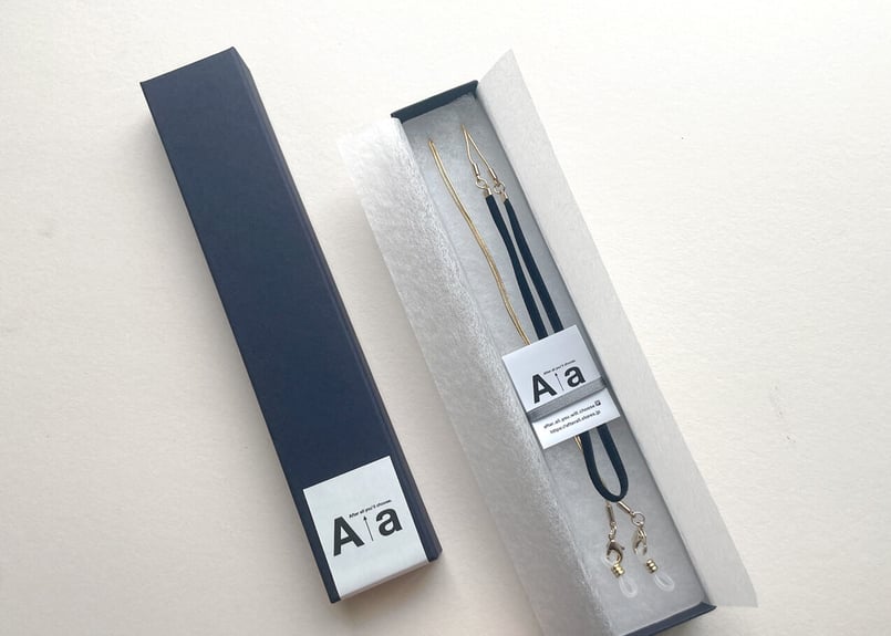 メガネ＆マルチチェーン / Aa-007/シルク | After all you'll cho