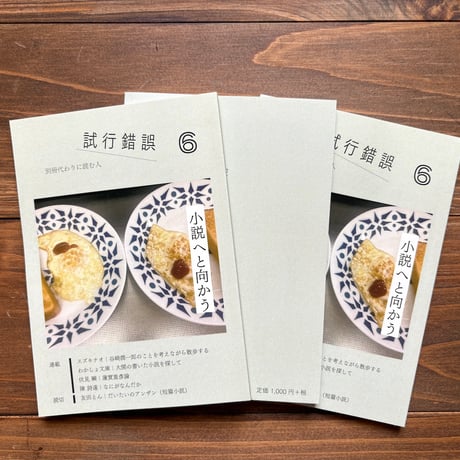 試行錯誤6（別冊代わりに読む人）