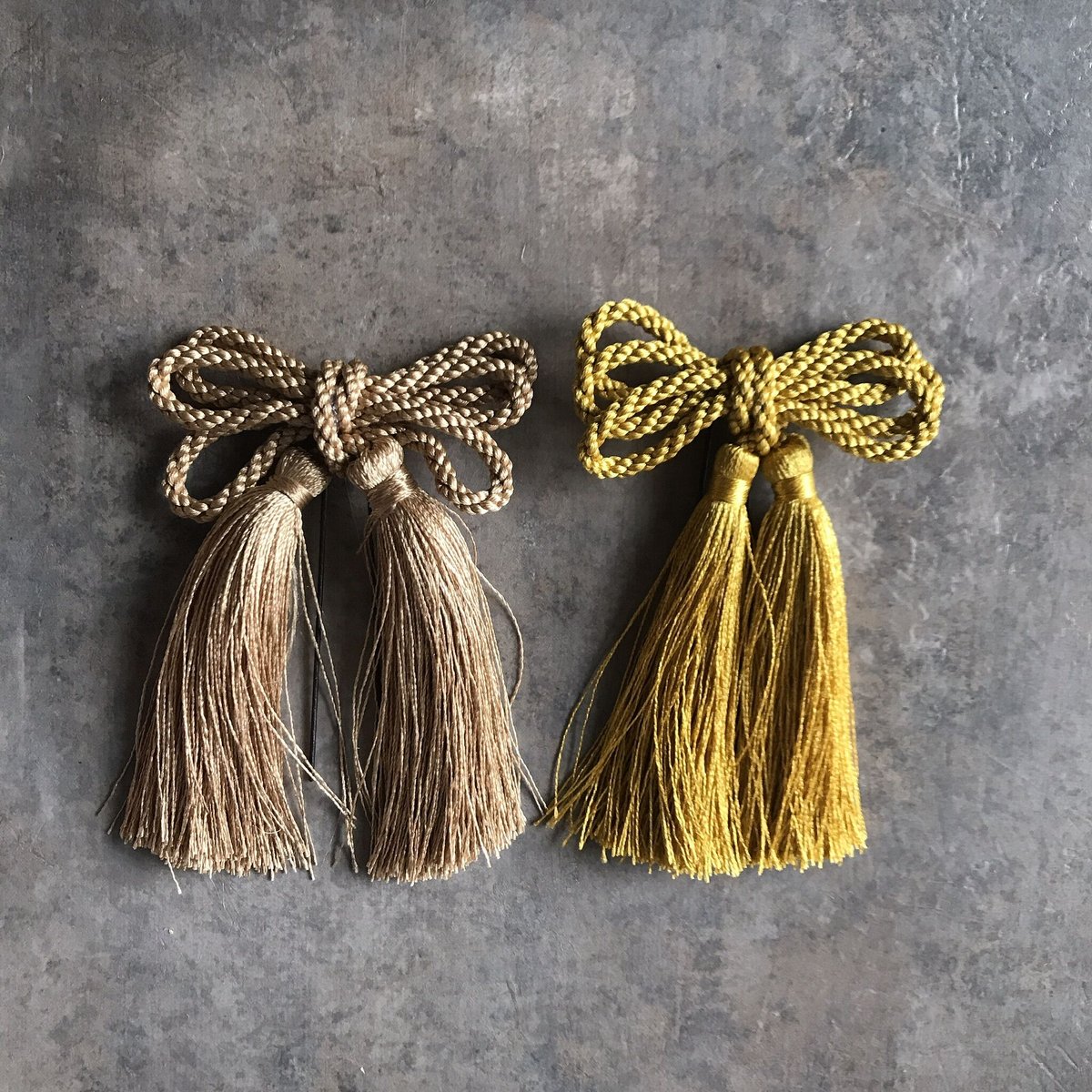 リボンタッセル ヘッドパーツ | nook_orangetree