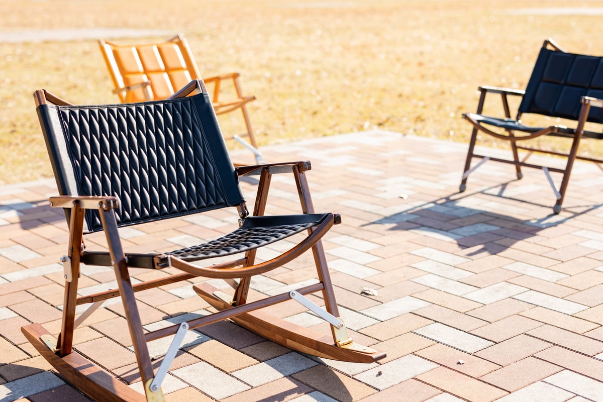 ROCKING BASE with brass parts | platform rocker