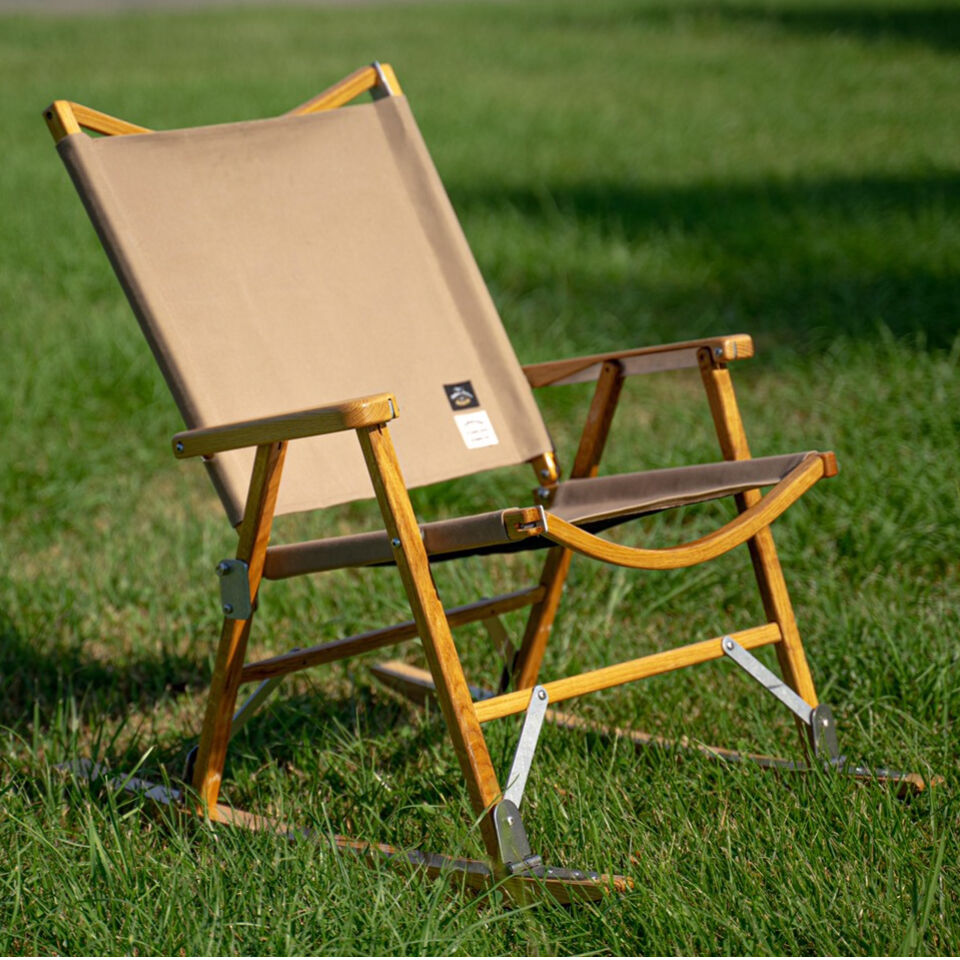 USA製　カーミットチェア　ハイバックカスタム カーミットチェアはキャンパーの憧れ！ハンドメイドチェアでキャンプを