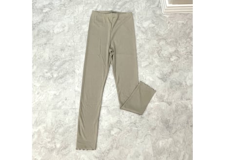 テレコ　裾メローパンツ