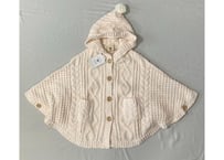 Suite of Rooms キッズアランニットポンチョ　120ｃｍ