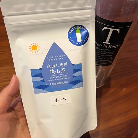 【2026年新茶】 水出し専用 狭山茶リーフ　100g