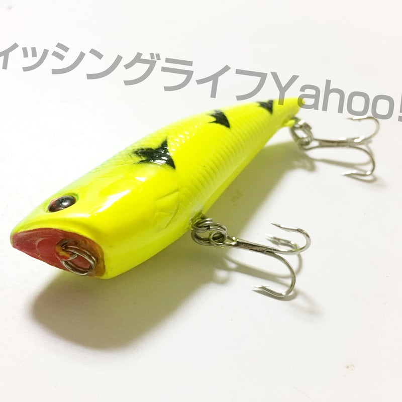 ポッパー 7cm 7.5g 4個セット バス ナマズ シーバス 雷魚等