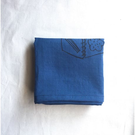 えほん柄ハンカチ （オリジナルシルクスクリーンプリント ）