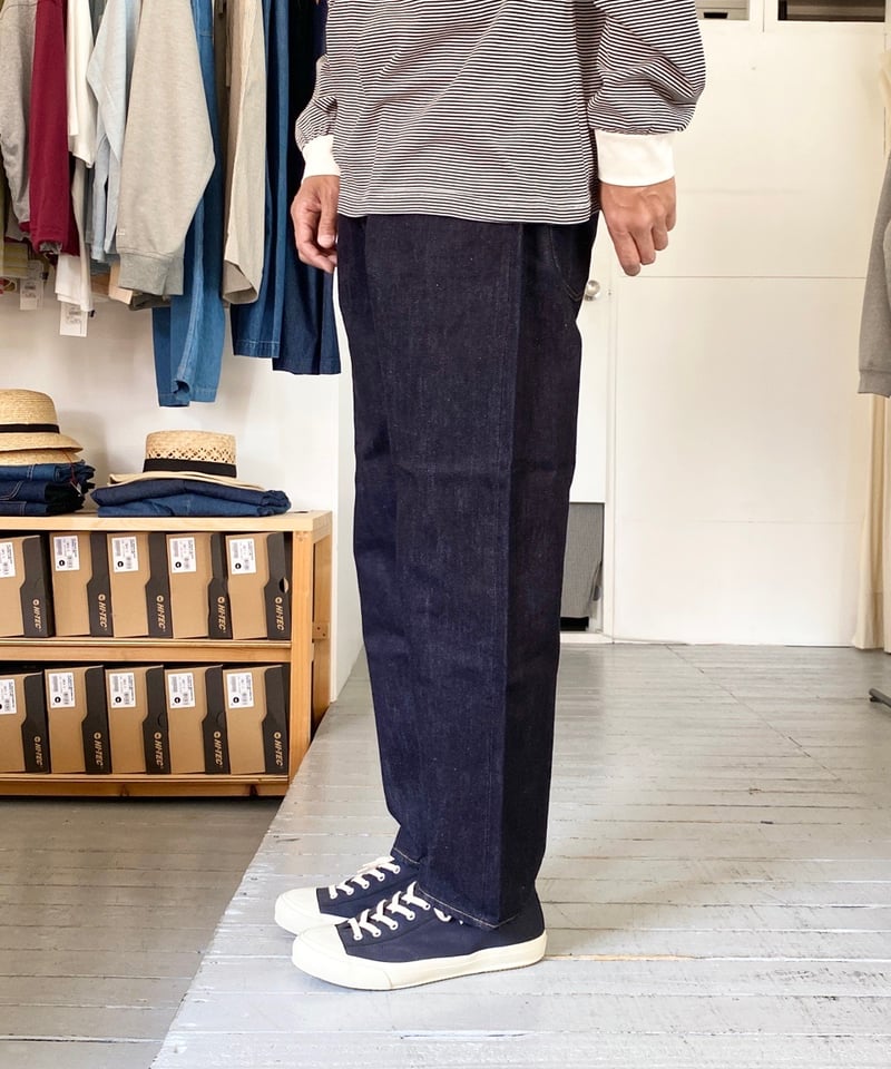 HATSKI（ユニセックス） / LOOSE TAPERED DENIM ルーズテーパード...