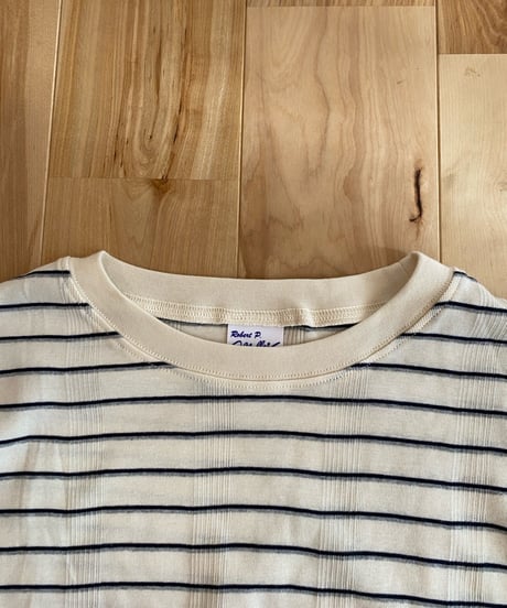 Miller ミラー（ユニセックス）/ Panel-rib Casual fit Tee 【ホワイト×NG】