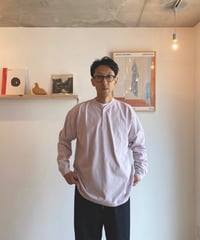 Ohh! オー！（ユニセックス）/ HENLY NECK L/S TEE ヘンリーネック長袖Ｔ【アイボリー】
