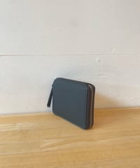 ERA. イーラ  / EO SHRINK ROUND PALM WALLET 折り畳み財布  【ダークグレー】