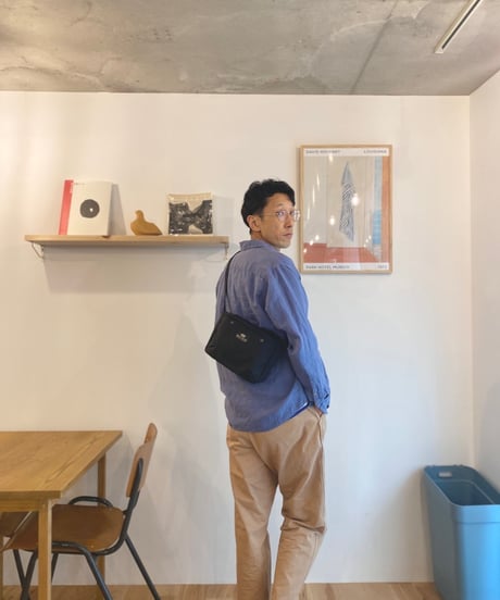 BAG'n'NOUN バッグンナウン / POCHETTE ' BLACK '  【ブラック / コーデュラナイロン】